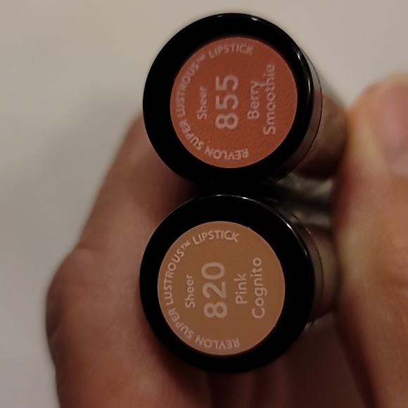 Revlon Lipstick Sheer 2 tubes with sanitary wrap intact makeup cosmetics - Picture 2 of 3